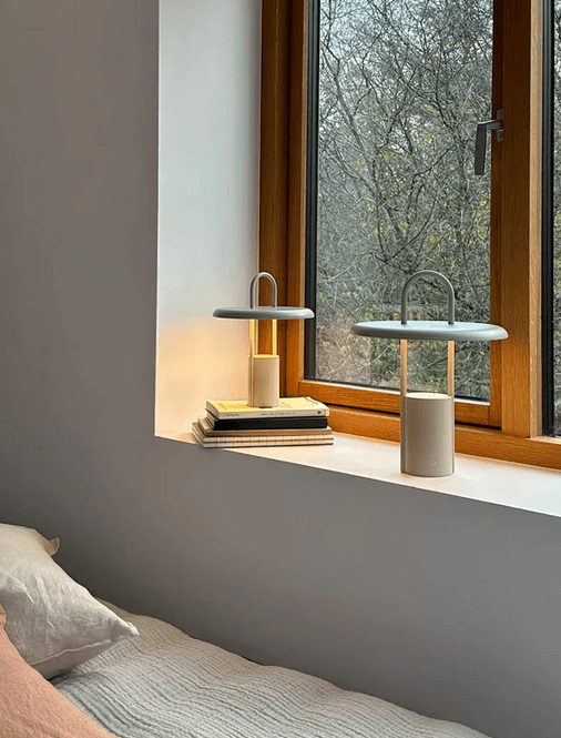 Hovedbilde Stelton Pier LED-lampe, Portabel H 33,5 cm Hvit