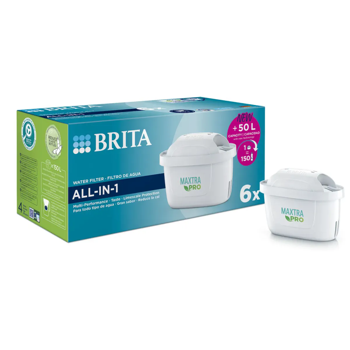 Brita Maxtra Pro Vannfilter 6-pakk