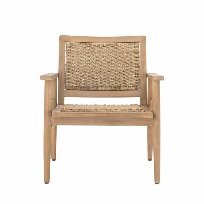 Hovedbilde Bloomingville Sorrento Loungestol Natur 2 stk