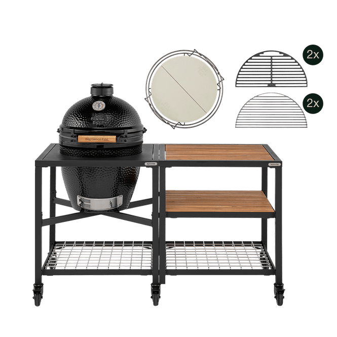 Hovedbilde Big Green Egg The Onyx Large Outdoor Kitchen