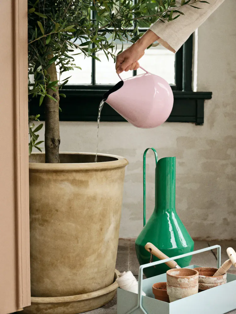 Broste Copenhagen Rolf Blomsterpotte H50 cm Aske 