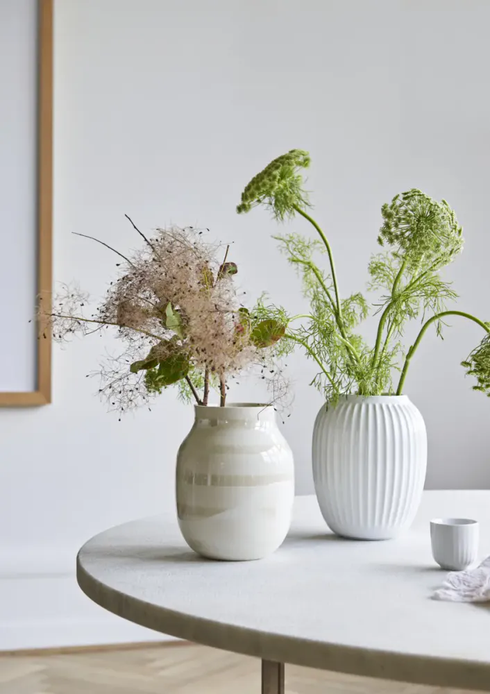 Kähler Omaggio Vase Perlemor 20 cm