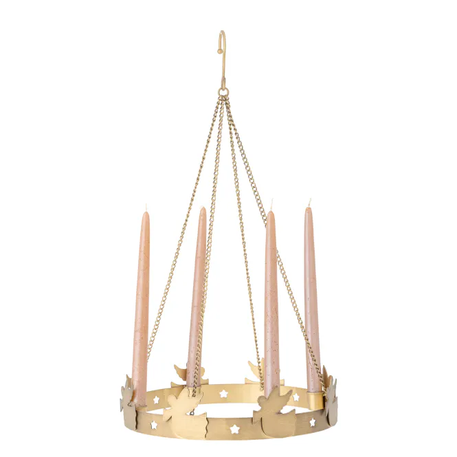 Hovedbilde Bloomingville Elmir Adventsstake Gull