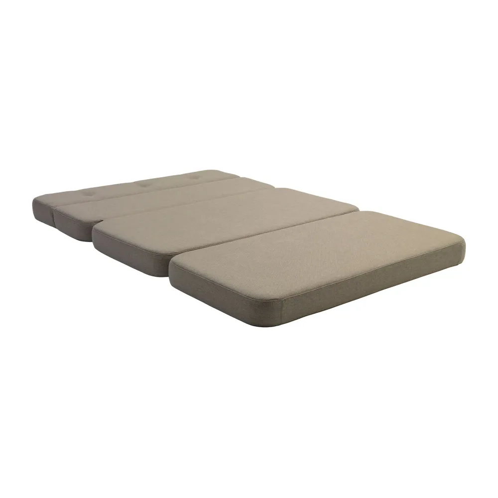 by KlipKlap 3 Fold Sofa XL Soft 140 cm Sand