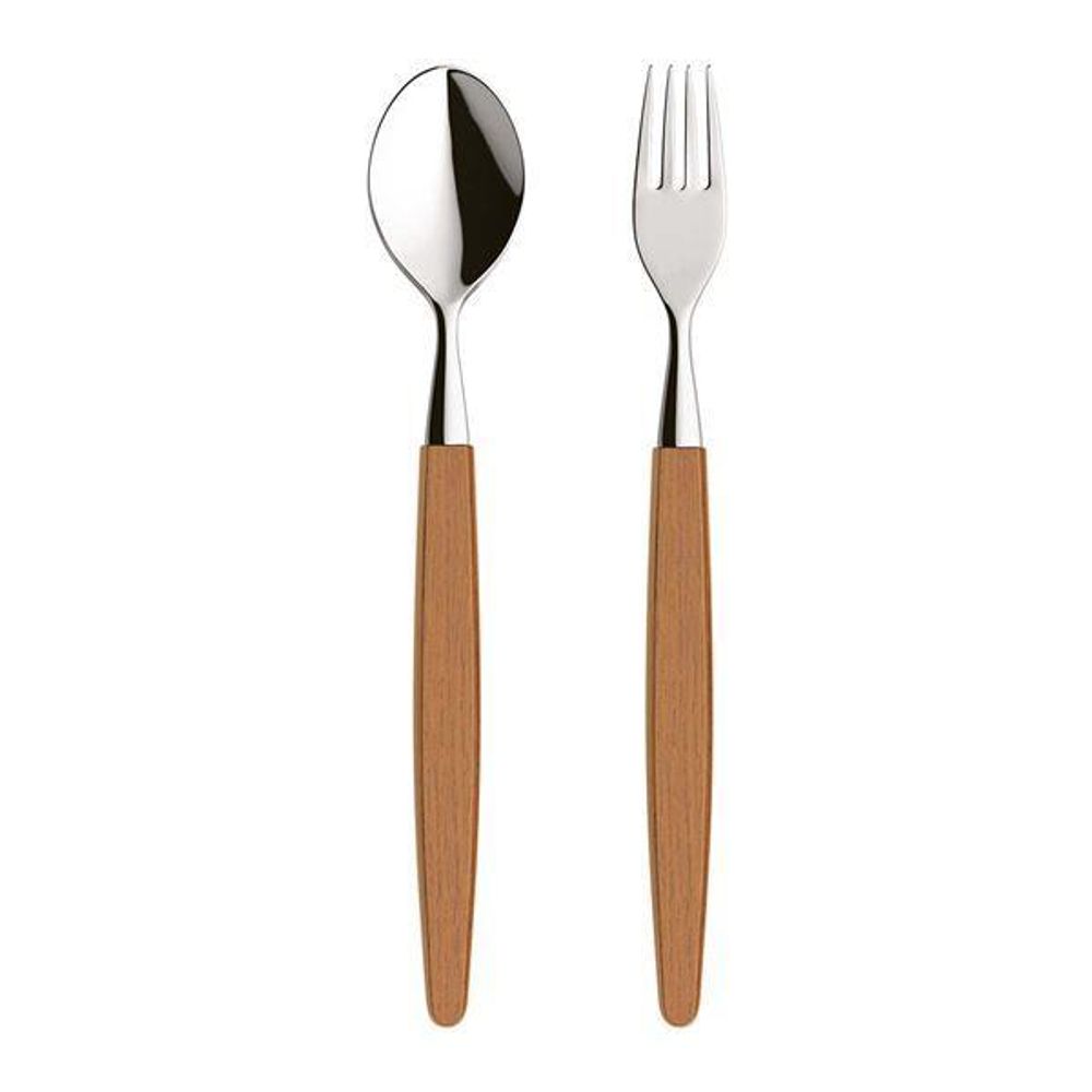 Skaugum Bestikk Teak Serveringsbestikk