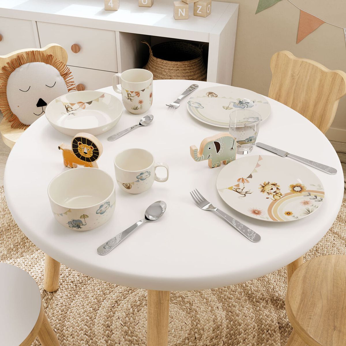 Villeroy & Boch Roar Like a Lion Barneservise 3 deler
