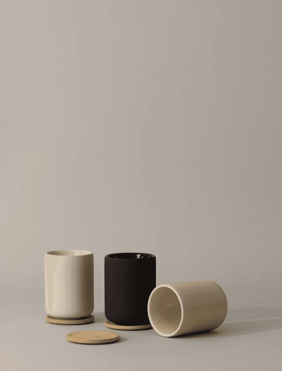 Stelton Theo Termokopp med Underlag 0,25 L