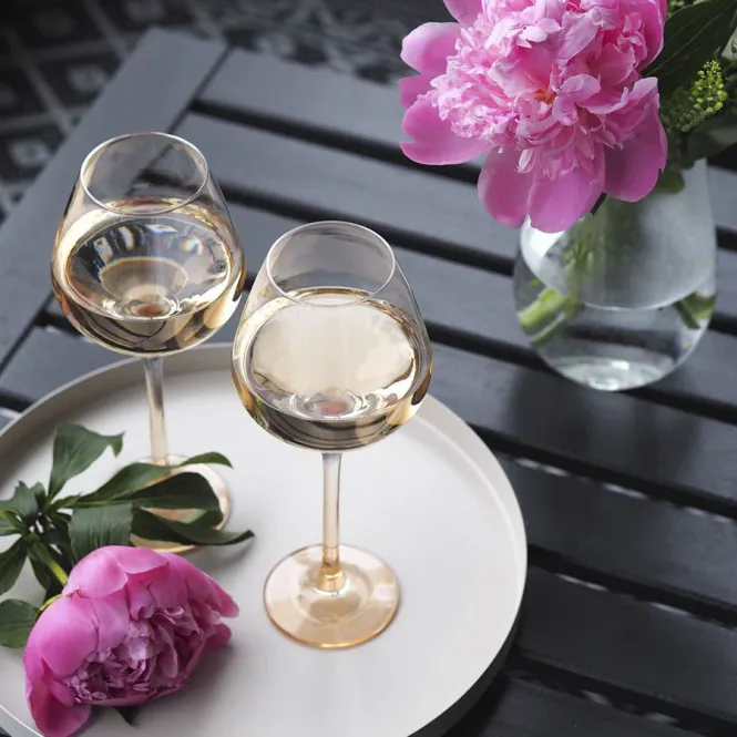 Hovedbilde Hadeland Glassverk Odysse Rose' 50 cl 2 pk