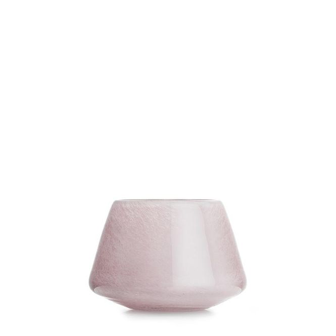 Hovedbilde Hadeland Glassverk Dugg Lyslykt 8,5cm Rosa