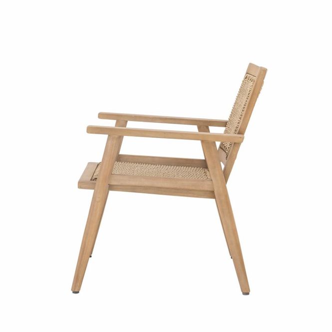 Hovedbilde Bloomingville Sorrento Loungestol Natur 2 stk