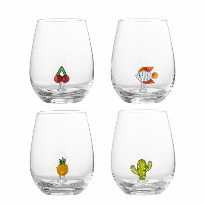 Hovedbilde Bloomingville Misa Multi Vannglass 56cl Klar 4pk