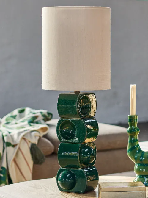 Hovedbilde Bloomingville Brady Bordlampe Grønn