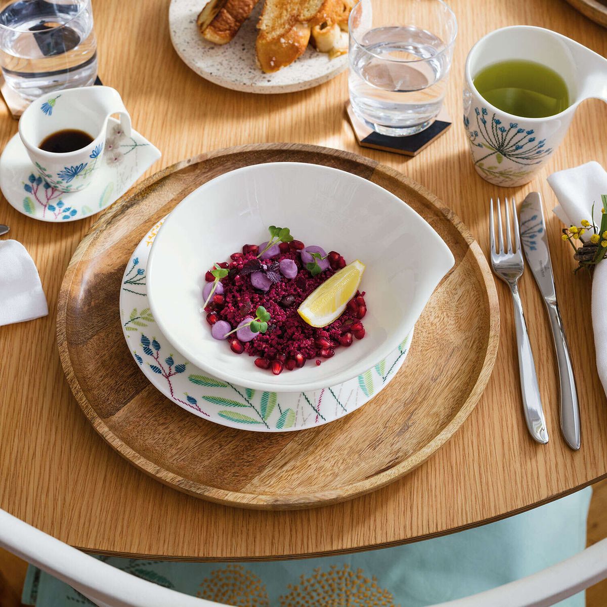 Villeroy & Boch Flow Dyp tallerken / Frokostbolle 21x20 cm