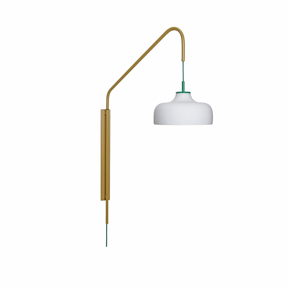 Hübsch Current Vegglampe Grønn