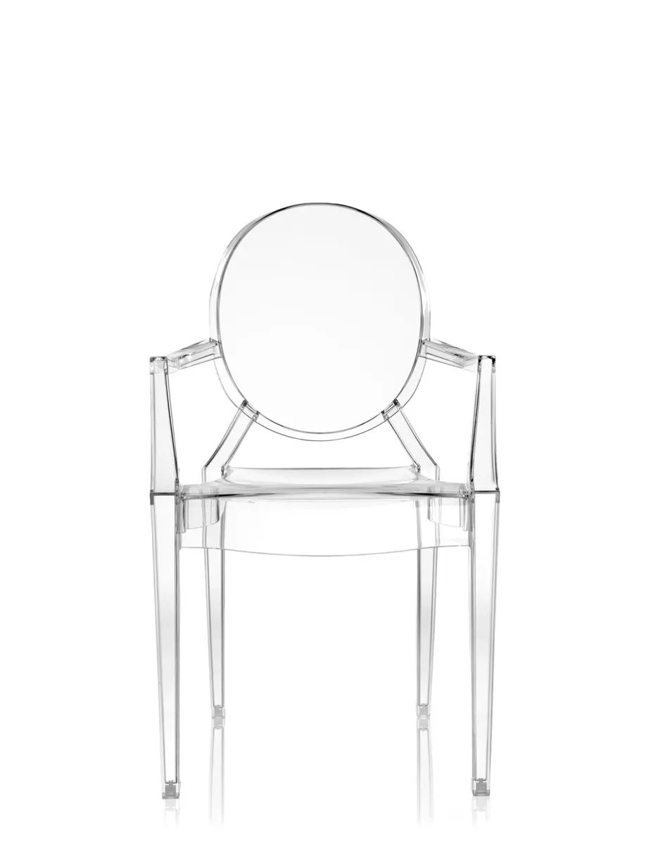 Kartell Louis Ghost Stol Krystall