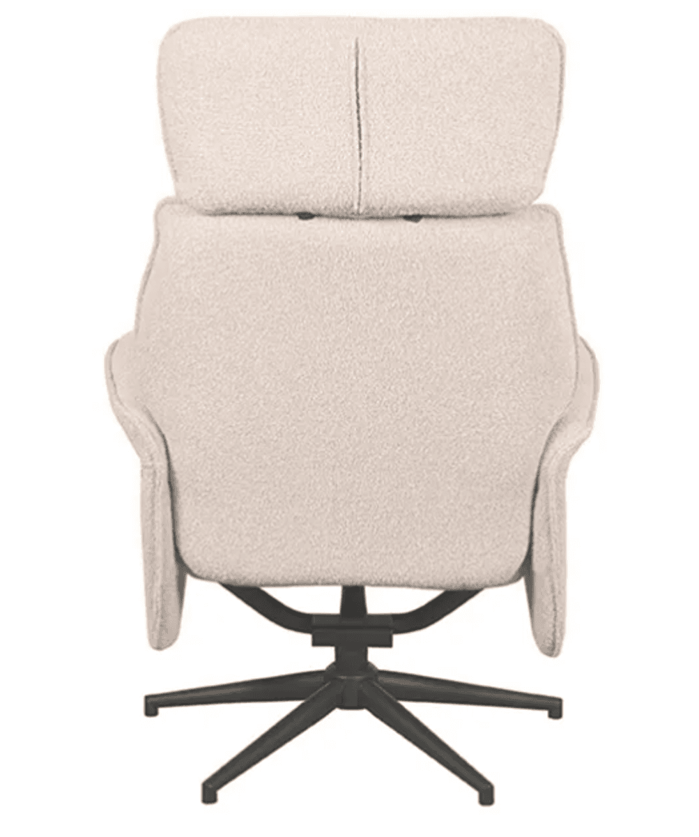 Trend Collection Recliner Verdal med Puff Natural