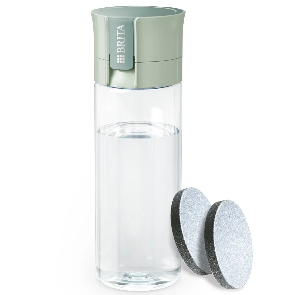 Brita Vital Vannflaske Lys grønn 0,6 l m/filter