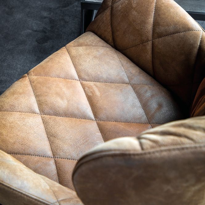 Hovedbilde Artwood Jade Hvilestol Skinn Nubuck Brown