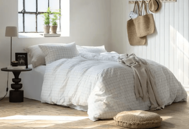 Hovedbilde Borås Cotton Lumi Sengesett 140x200 cm Taupe