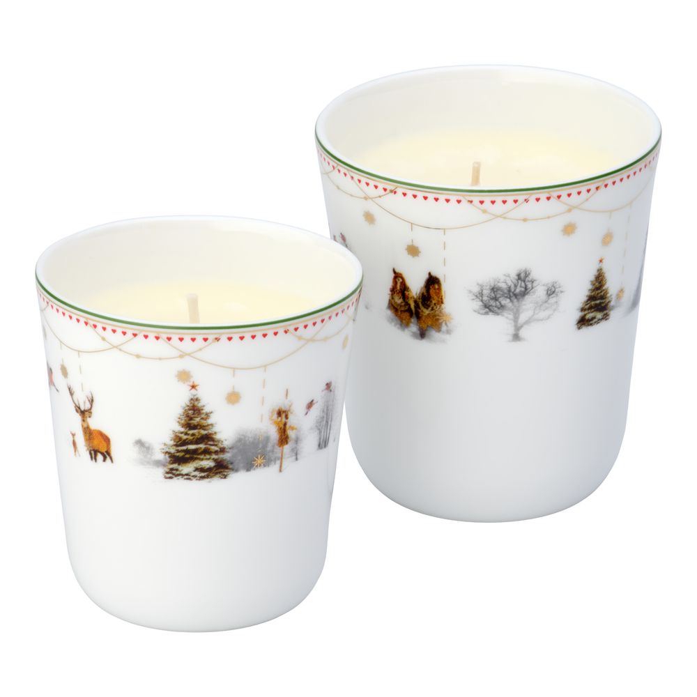 Wik & Walsøe Julemorgen Story Duftlys Kanel og Appelsin 170 g