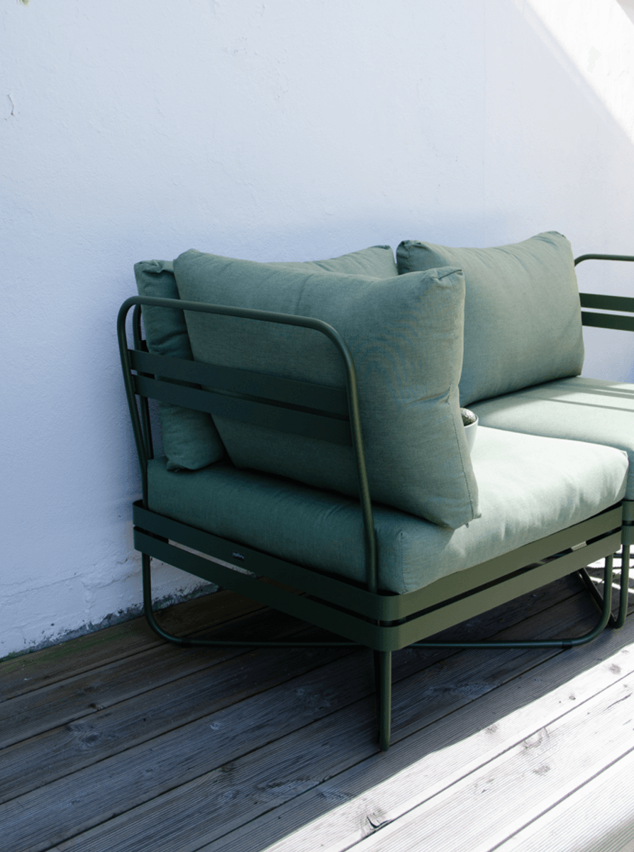 Ygg & Lyng Bris Hjørnesofa 5-seter Deep Olive