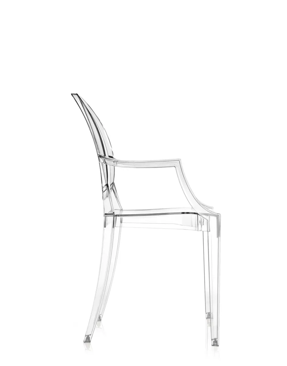 Kartell Louis Ghost Stol Krystall