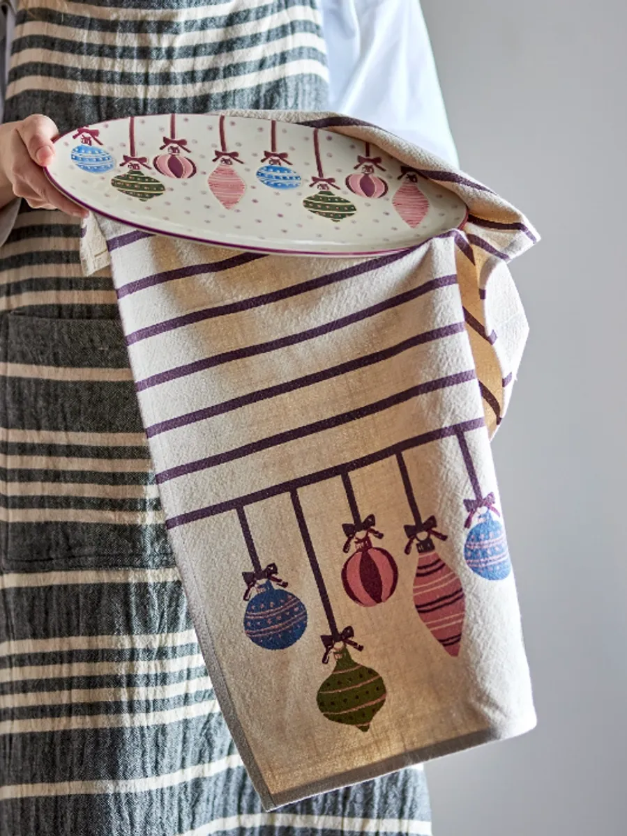 Bloomingville Ornamentia Kjøkkenhåndklær 2-pk Jul