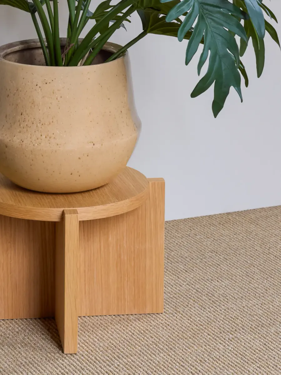 Hübsch Nomad Blomsterbord Lite Eik FSC