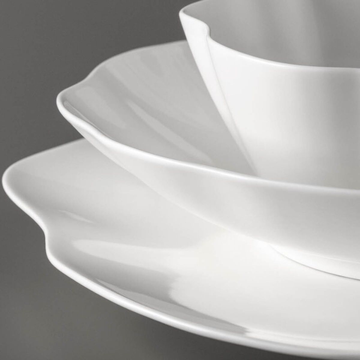 Villeroy & Boch Pura Gourmettallerken 32 cm Hvit
