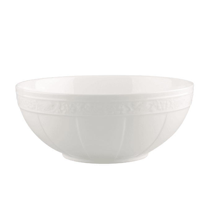 Hovedbilde Villeroy & Boch White Pearl Salatskål 24 cm