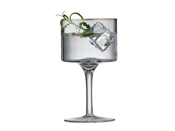 Hovedbilde Lyngby Glass Palermo Gold Gin & Tonic Glass 32 cl ...