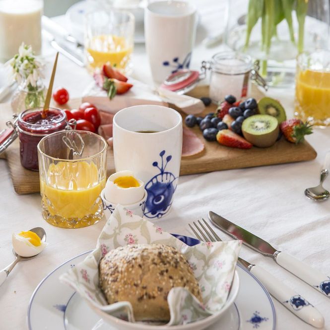 Hovedbilde Porsgrund Maxistrå Blå Dessertskål 16 cm