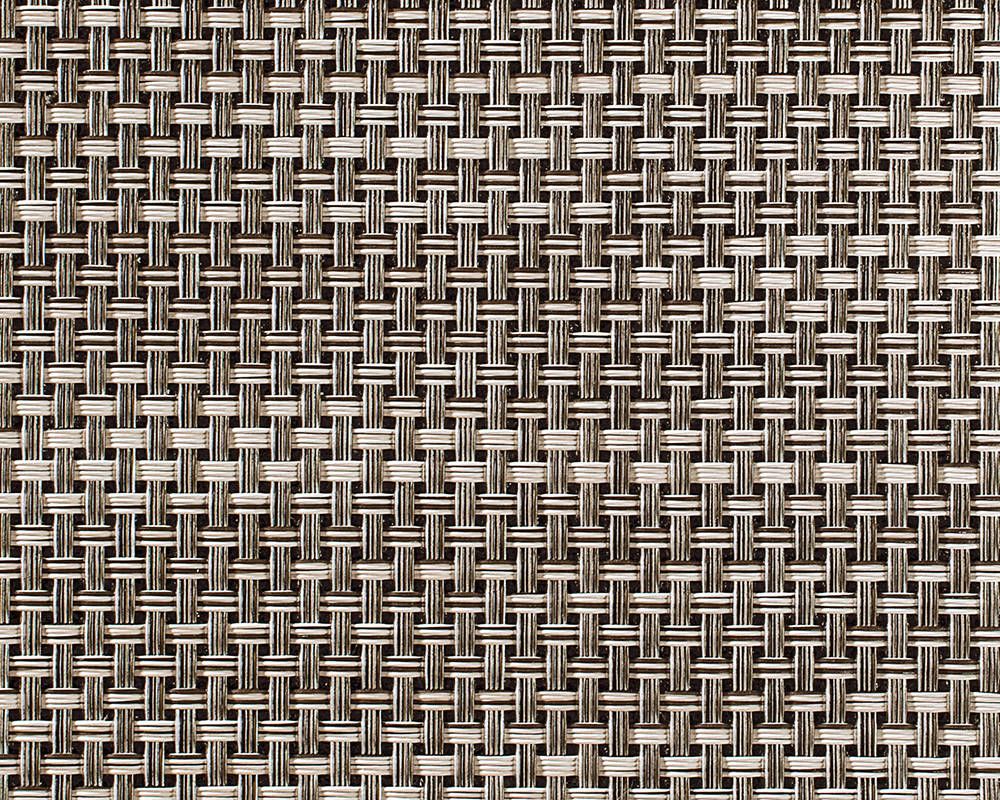Chilewich Servise Basketweave Round Oyster 4stk