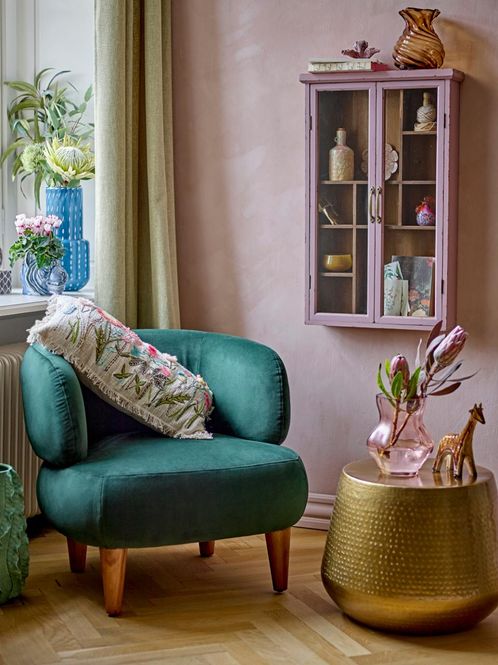 Hovedbilde Bloomingville Hazem Skap Vegghengt Rosa