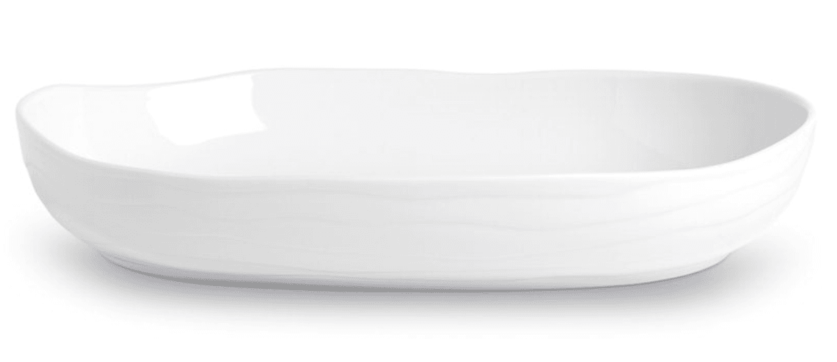 Pillivuyt Boulogne Fat Rektangulært Hvit - 36 cm