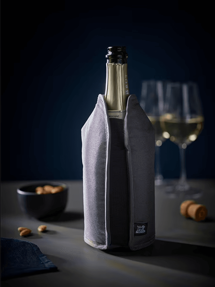 Peugeot Frizz Utvidbar Vin- og Champagnekjøler, Grå, 23 cm
