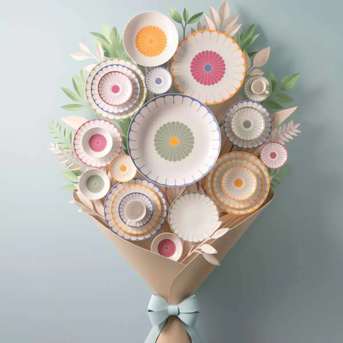 Villeroy & Boch Fleur Couleur Salatbolle 38 cm