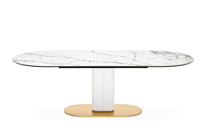 Hovedbilde Calligaris Cameo Spisebord hvit / hvit marmor