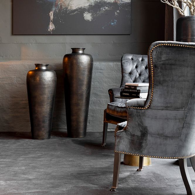 Hovedbilde Artwood Churchtown Hvilestol Avanna Dark Grey