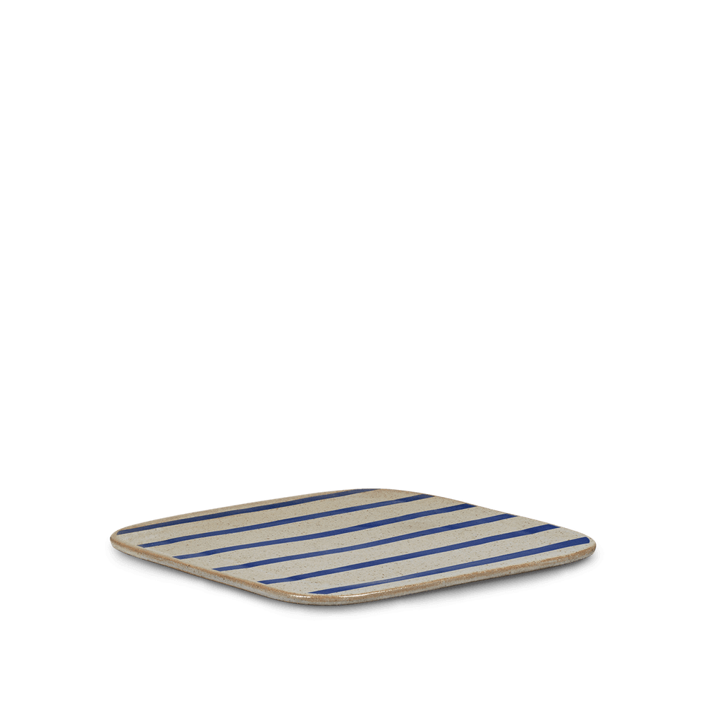 Lyngby Porcelæn Dan-Ild Serveringsfat 27x27 cm