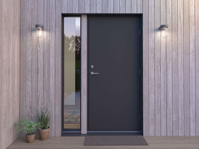 Hovedbilde Belid Moon Vegglampe Grafitt