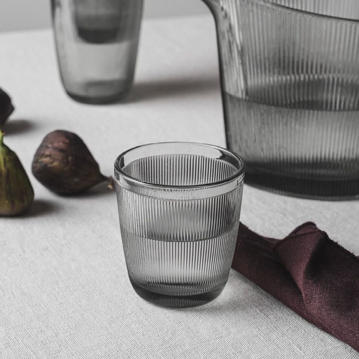 Hadeland Glassverk Siri Mugge 1 L Røkgrå