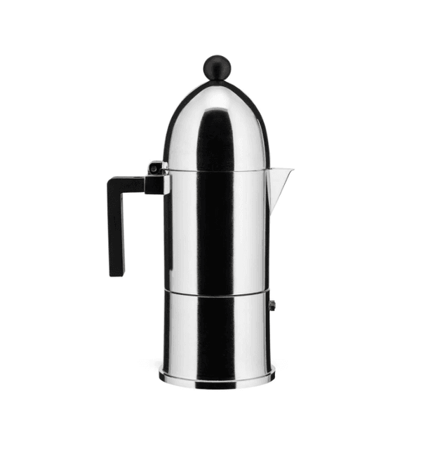 Hovedbilde Alessi La Cupola Espressokanne 6 kopper Sort