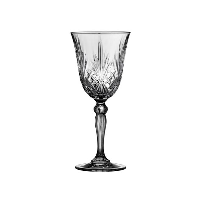 Hovedbilde Lyngby Glass Melodia rødvin  27cl 4 stk krystall