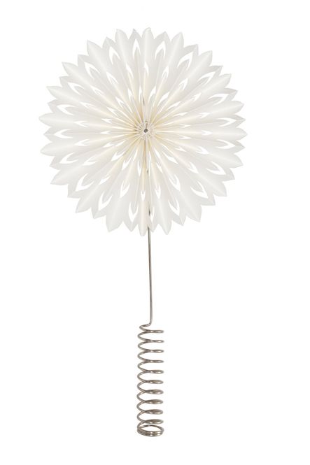 Hovedbilde Watt & Veke Elvira Toppstjerne Hvit 20 cm