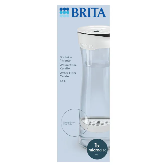 Hovedbilde Brita Vannkaraffel med filter hvit 1,3 l