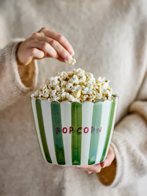 Hovedbilde Bloomingville Chip Skål Popcorn Grønn