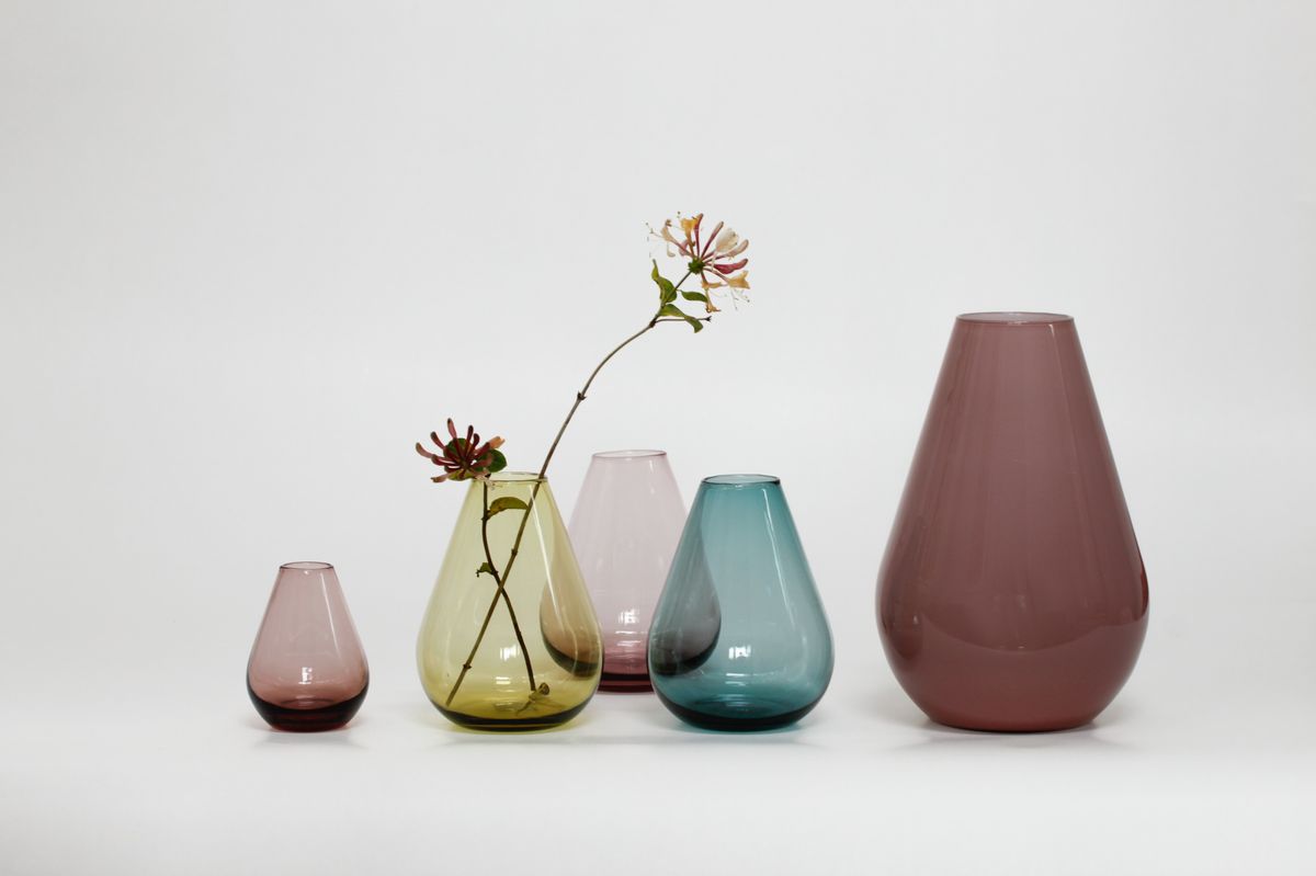 Wik & Walsøe Falla glassvase 10cm klar