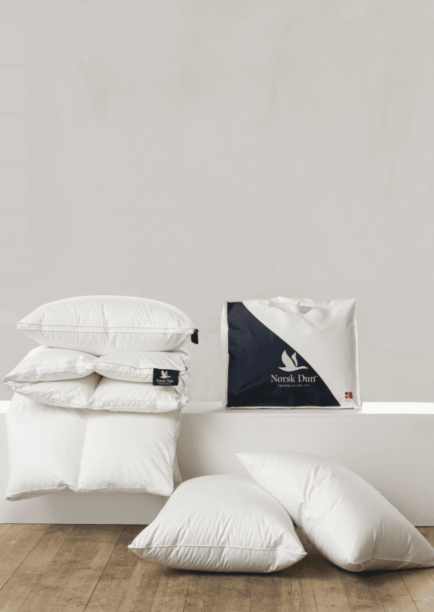 Norsk Dun 100 % gåsedundyne Medium 140x220 476g