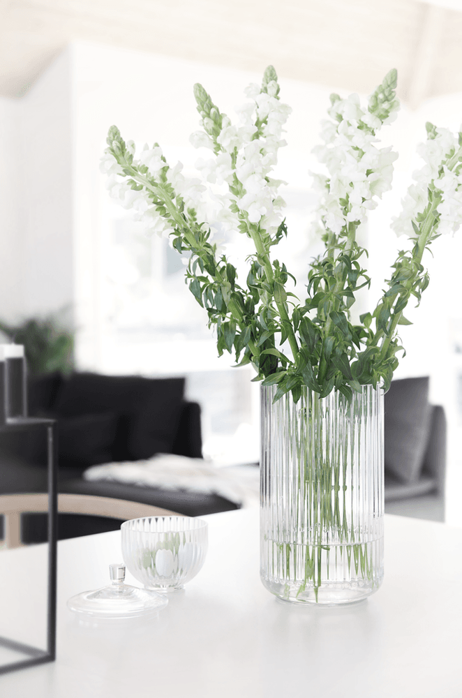 Lyngby Porcelæn Vase glass 20 cm blå